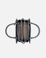 شنطة نسائية أنيقة جلد بلون أزرق