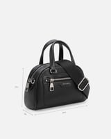 شنط نسائية من الجلد بلون أسود