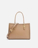 شنطة نسائية واسعة من الجلد