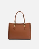 شنطة نسائية واسعة بلون بني