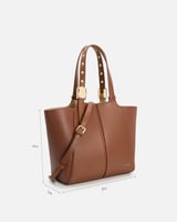 شنطة نسائية باللون البني