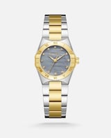 ساعة نسائية ستيل تتزين بأرقام رومانية