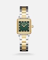 ساعة نسائية ستيل بلون ذهبي وفضي|إلڤي