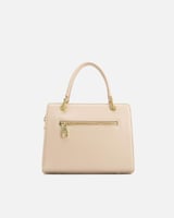 شنطة نسائية أنيقة جلد بلون بيج