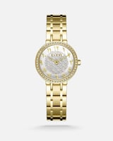 ساعة نسائيه إلڤي ستيل باللون الذهبي