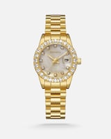 ساعة نسائية من الفي بلون ذهبي