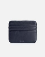 Men's leather wallet in blue color