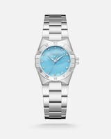 ساعة نسائية ستيل تتزين بأرقام رومانية