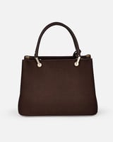 شنطة نسائية أنيقة بلون بني