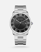 طقم هدايا رجالي من ساعة وكبك وقلم