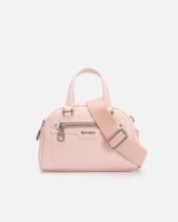 شنط نسائية من الجلد بلون وردي