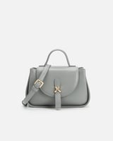 شنطة نسائية أنيقة بلون رمادي