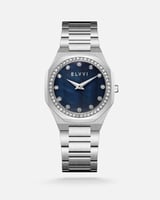 ساعة نسائية ستيل باللون الفضي