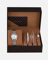 طقم هدايا نسائي فضي مميز | SLOS009L111111