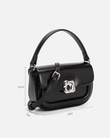 شنطة نسائية باللون الأسود