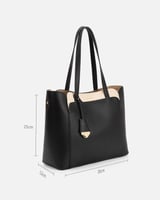 شنطة نسائية باللون الأسود