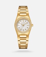 ساعة نسائية ستيل باللون الذهبي