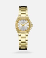 طقم هدية نسائية ذهبي بتصميم عصري