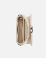 شنطة نسائية باللون البيج