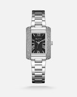 ساعة نسائية ستيل باللون الفضي