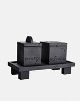 طقم مبخرة وعلبة بخور بتصميم فاخر