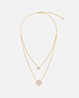 سلسال نسائي بتصميم سلسالين لأناقة تميزك