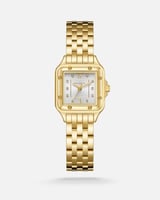 ساعة نسائية من الستيل بلون ذهبي
