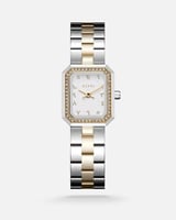 ساعة نسائيه ستيل بلون فضي وذهبي من الفــــي