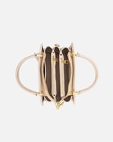 شنطة نسائية أنيقة جلد بلون بيج