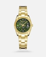 ساعة نسائية من إلفي من الستانلس ستيل باللون الذهبي