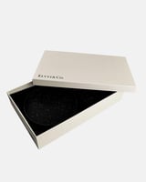 طقم مبخرة وعلبة بخور بلون أسود وبني