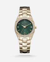 ساعة نسائية ستيل باللون الذهبي