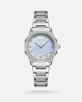 ساعة نسائية ستيل باللون الفضي