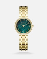 ساعة نسائيه إلڤي ستيل باللون الذهبي