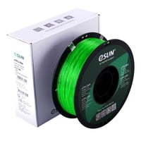 eSUN eTPU-95A (Transparent Green) 3D Filament 1.75...