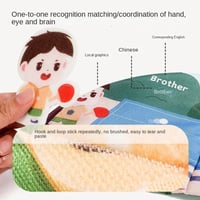 كتاب قماشي تفاعلي (المهن)