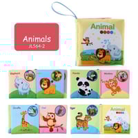 8 كتب قماشية للرضع