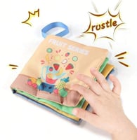 8 كتب قماشية للرضع