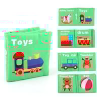 كتب قماشية للرضع منوعة