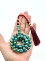 سبحة فاتوران فيروزي عروق كركوشة