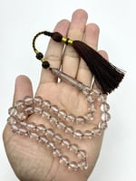 سبحة بكلايت شفاف كركوشة