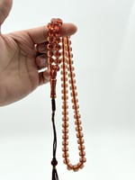 سبحة زعفران صندوقي عسلي كركوشة