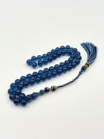 سبحة فاتوران أزرق شفاف كركوشة