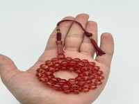 سبحة زعفران صندوقي عسلي كركوشة