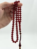 سبحة زعفران صندوقي أحمر كركوشة