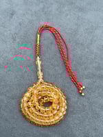 سبحة مستكة شبيه الكهرمان الشفاف