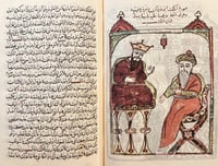 413-صورة مخطوط كليلة ودمنة/ابن المقفع