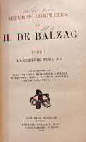 N82-الاعمال الكاملة لبلزاك 18/1 ceuvres completes...