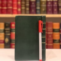 13262-نوته مفكرة تجليد جلد بجلد