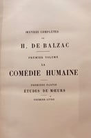 N82-الاعمال الكاملة لبلزاك 18/1 ceuvres completes...